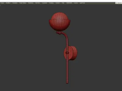 FABIANA WALL Low-poly 3D model