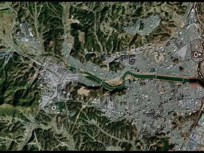 Ulsan - South Korea 3D model