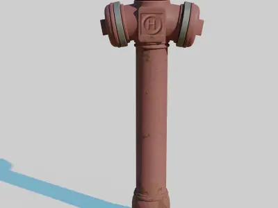 Fire Hydrant 3D model