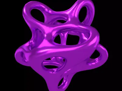 Abstract Shape v41 006 Low-poly 3D model