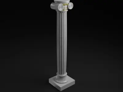 Coloumn column 3D model