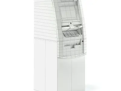 ATM 3D Model machine 3D model