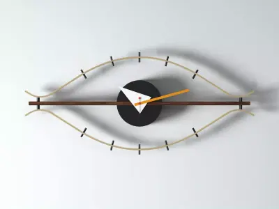 Eye Clock Free 3D model