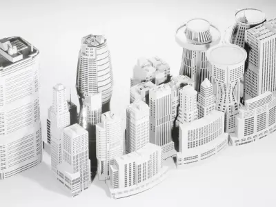 21 Cyberpunk Builds  3D model