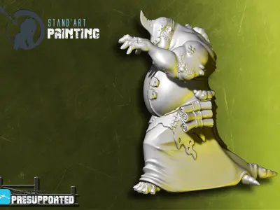 Rotten Librarian 3D model