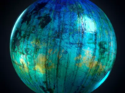 Crystal material - Labradorite - VOL 22 - Maps - Sbsar Texture