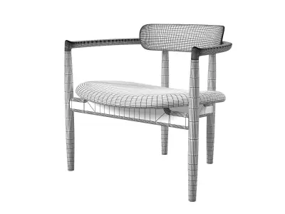 Miau Lounge Chair 160 3D model