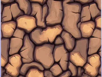 Stylized Ground Seamless Texture Texture 10