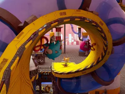 Sonic Chemical Plant BUILDER Low-poly 3D model