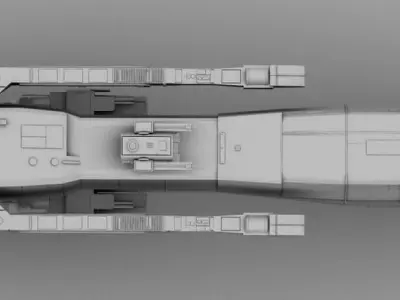 USS SULACO 3D model