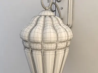 Wall Lantern 3D model