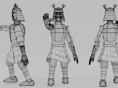 Kabutoid 3D model