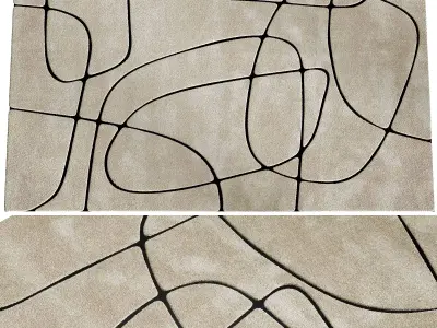 Vtwonen Doodle Rug 3D model