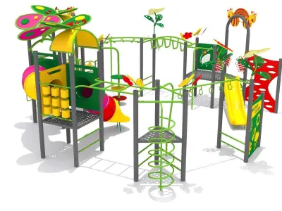 Butterfly Playground 3D model