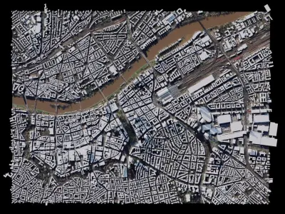 Frankfurt - Germany 3D model