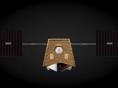 OneWeb satellite 3D model