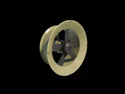 Window Exhaust Fan  3D model