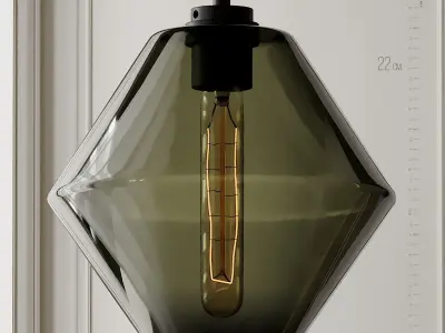 Trove Pendant by Jeremy Pyles for Niche 3D model