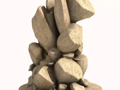 Rock 1 3D print model
