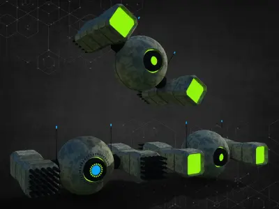 Soldier Drone Type 3 3D model