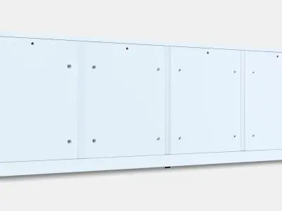 NORDLI Chest of 6 drawers 6 Low-poly 3D model