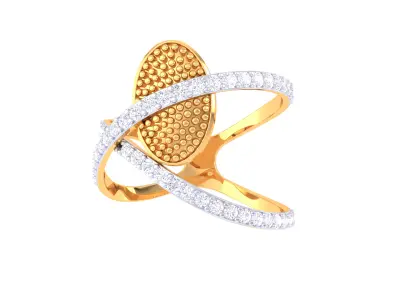  Women Ring MTL 3dm STL OBJ FBX Details 3D print model 45