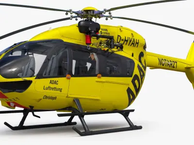  Airbus H145 Emergency ADAC Germany 