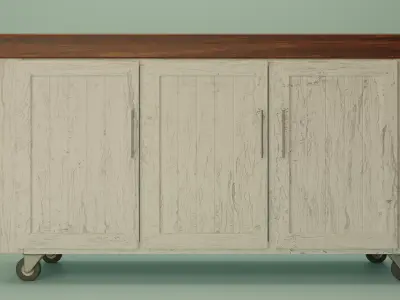 Entertainment Cabinet 3D model