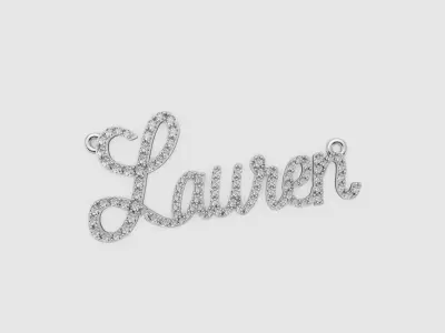 Lauren pendant  3D print model