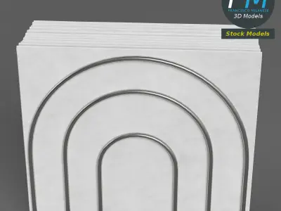 Napkin holder 1 3D model