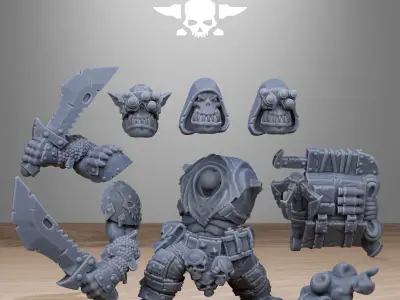 Orkaz Assassin 3D print model