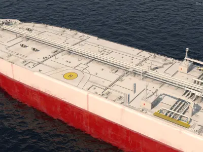  Cargo Oil Supertanker 