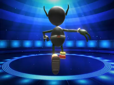 Ninja Of The Next Dimension Low-poly 3D model