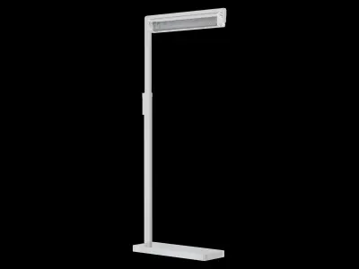RH Audubon Task Floor Lamp 3D model