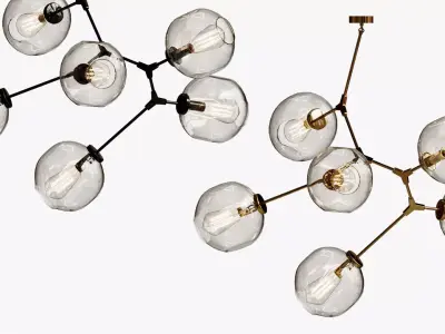 CHANDELIER  BRANCHING BUBBLE  3D model
