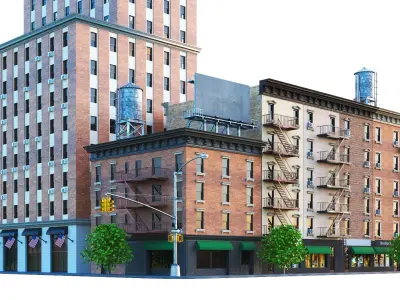  Detailed Brooklyn Building Block1 