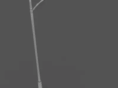 Streetlight street lamp 3D model