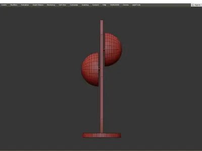  Heathfield Co Nacchera Table Lamp Low-poly 3D model