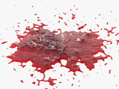 Blood Stain Free 3D model