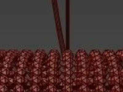 Crystal Halo Chandelier 41 3D model