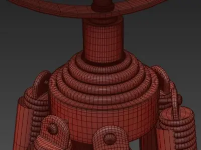 Riflettore Floor Standing Light 3D model