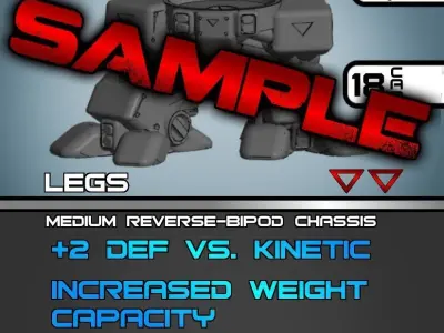 CHIBI-TECH SD - HAMMER CHASSIS 3D print model