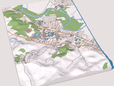 Cathedral Basilica of Our Lady Aparecida Brazil 3D model