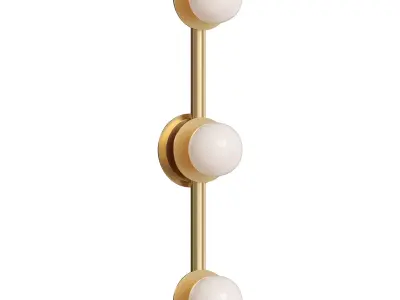 Nodes Large Sconce 3D model