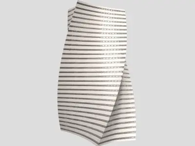 Post Apocalyptic building 4 3D model