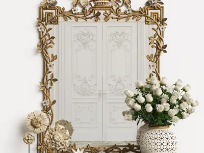 Mirror Chelini Art 1201 3D model