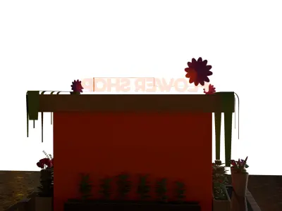 mini market 3D model