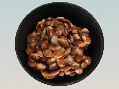 Japanese Food Vol - 1 Low-poly 3D model