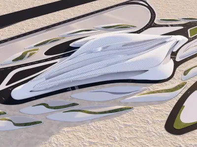 Dubai Beeah  3D model