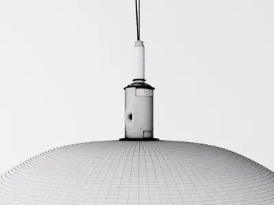 Poul Henningsen Copper Pendant 3D model